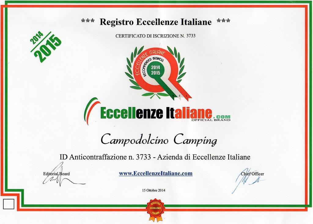 Campodolcino Camping מראה חיצוני תמונה